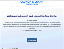 Tablet Screenshot of launchandlearn.com